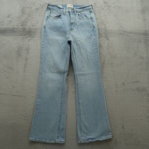 Universal Thread Jeans Women's Size 4S Blue High-Rise Flare Denim 30.5" Inseam